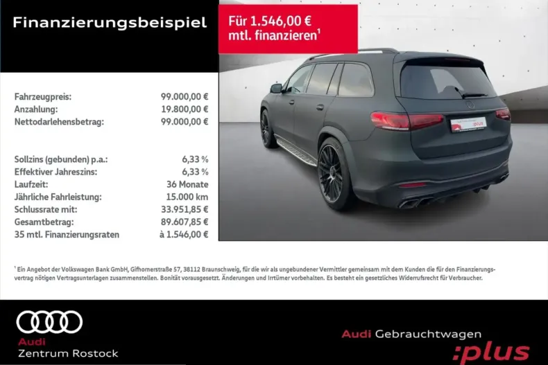 Mercedes-Benz GLS 63 (Clasa GLS) din 2021 cu 73.406 km - oferta MER228264 - foto 3