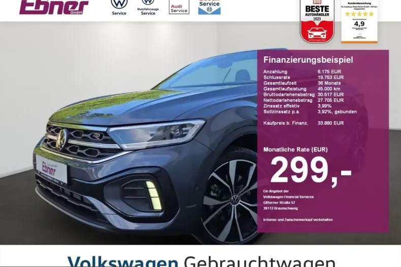 Volkswagen T-Roc din 2023 cu 4.600 km - oferta VOL228490 - foto 1
