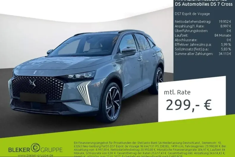DS Automobiles DS 7 Crossback din 2023 cu 48.425 km - oferta DSA228503 - foto 1