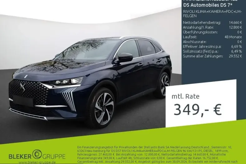 DS Automobiles DS 7 Crossback din 2023 cu 16.243 km - oferta DSA228510 - foto 1