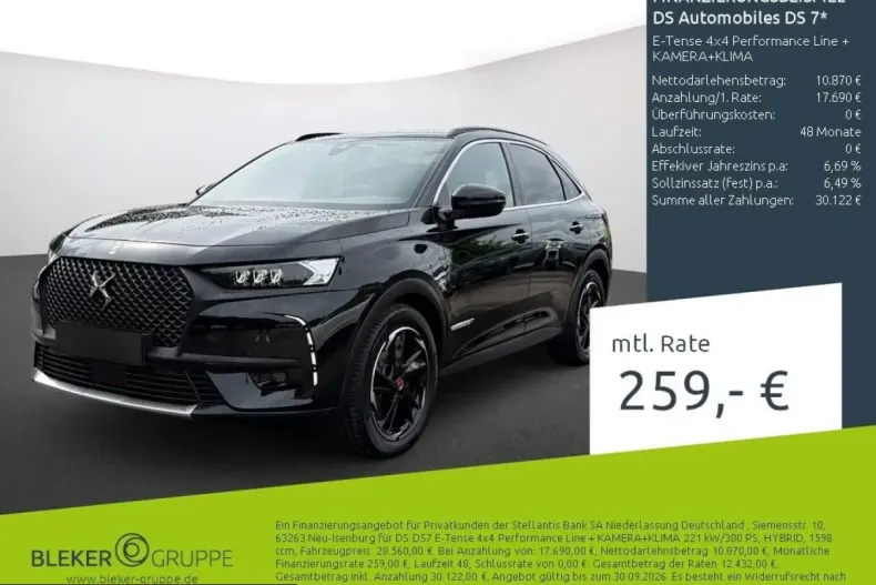 DS Automobiles DS 7 Crossback din 2022 cu 49.835 km - oferta DSA228518 - foto 1