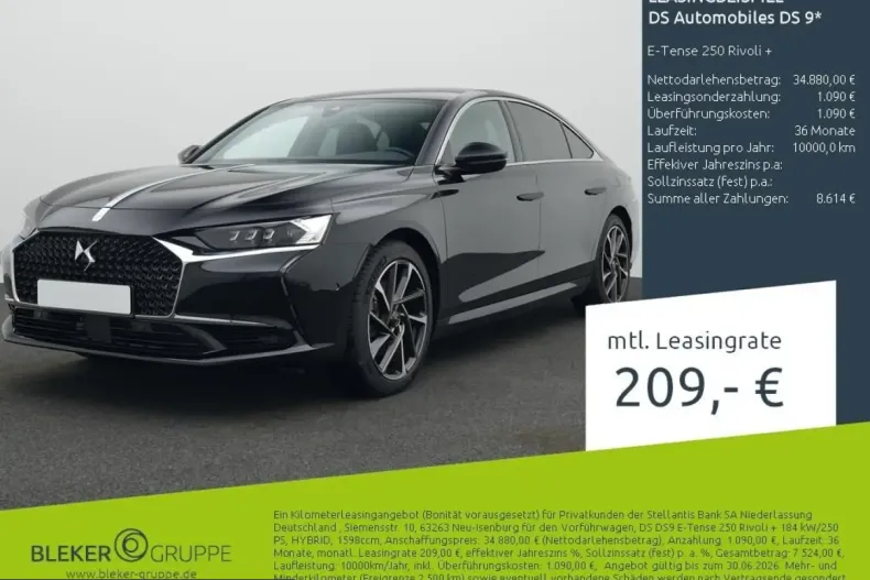 DS Automobiles DS 9 din 2025 cu 27.500 km - oferta DSA228548 - foto 1