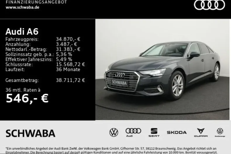 Audi A6 din 2023 cu 71.500 km - oferta AUD229211 - foto 2