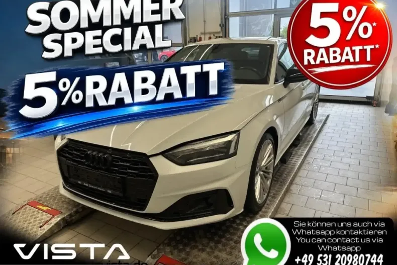 Audi A5 din 2022 cu 72.390 km - oferta AUD229225 - foto 1