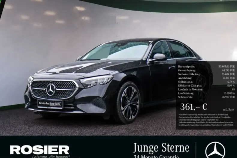 Mercedes-Benz E 300 (Clasa E) din 2025 cu 4.870 km - oferta MER229714 - foto 1