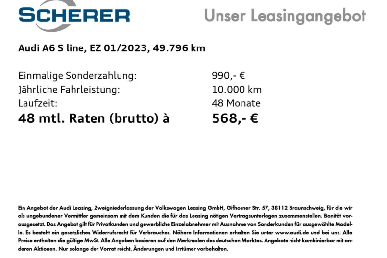Audi A6 din 2023 cu 49.796 km - oferta AUD229858 - foto 2