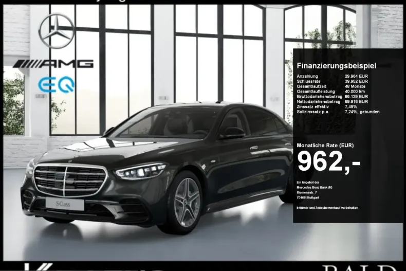 Mercedes-Benz S 450 (Clasa S) din 2025 cu 7.977 km - oferta MER230174 - foto 1
