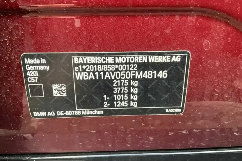 BMW 420i (Seria 4) din 2022 cu 44.133 km - oferta BMW230185 - foto 13