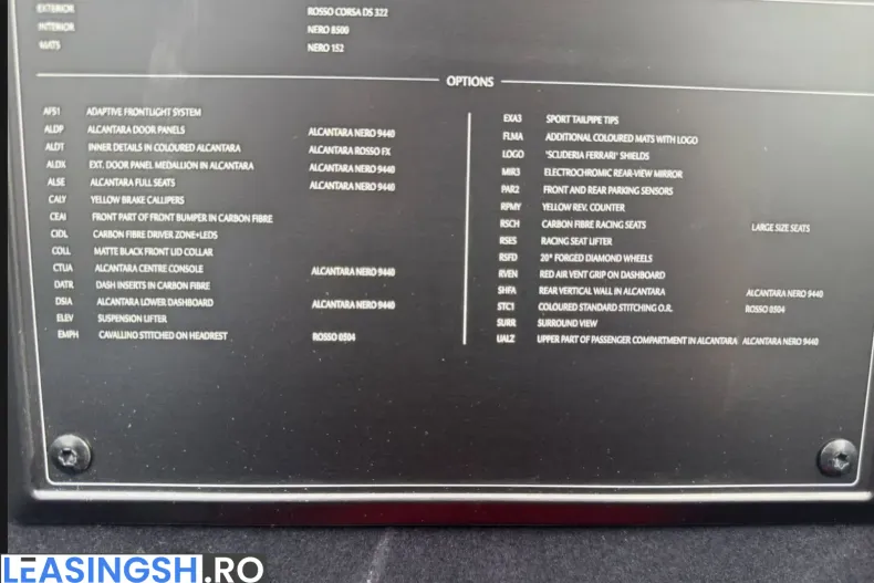 Ferrari F8 din 2022 cu 6.122 km - oferta FER230459 - foto 19