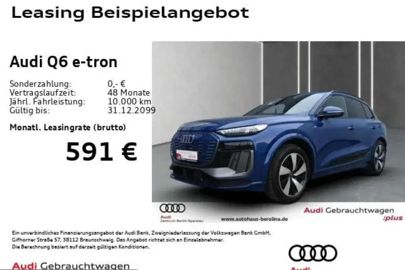 Audi Q6 e-tron din 2024 cu 8.642 km - oferta AUD231525 - foto 2