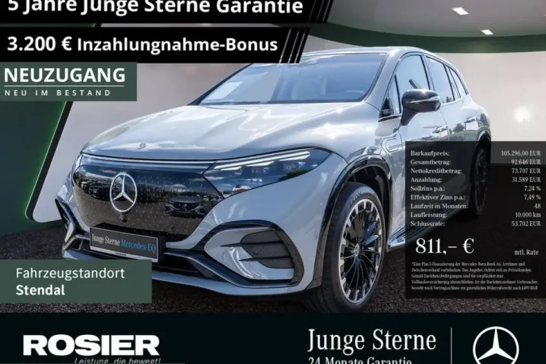 Mercedes-Benz EQS SUV (Clasa GLS) din 2024 cu 19.995 km - oferta MER231827 - foto 1