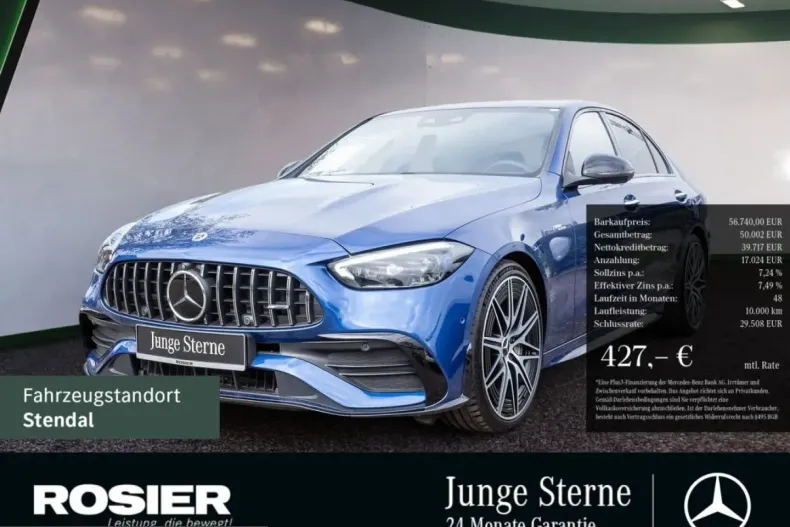 Mercedes-Benz C 43 AMG (Clasa C) din 2024 cu 20.751 km - oferta MER231875 - foto 1