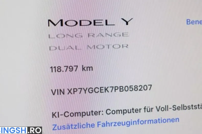 Tesla Model Y din 2022 cu 119.000 km - oferta TES232095 - foto 12