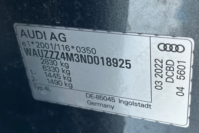 Audi Q7 din 2022 cu 70.230 km - oferta AUD233904 - foto 30