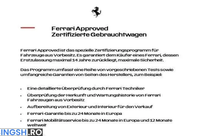 Ferrari 296 GTS din 2024 cu 3.490 km - oferta FER234069 - foto 8
