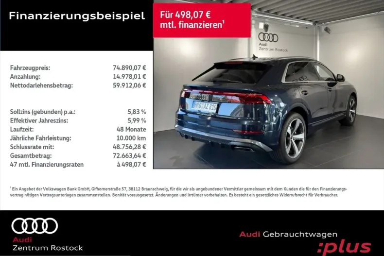 Audi Q8 din 2024 cu 18.853 km - oferta AUD236019 - foto 3