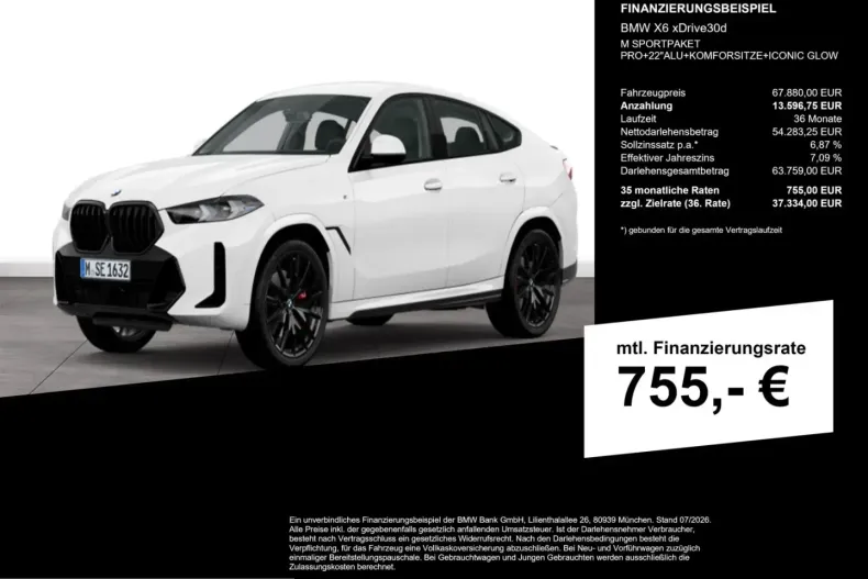 BMW X6 (Seria X) din 2023 cu 45.632 km - oferta BMW237128 - foto 2
