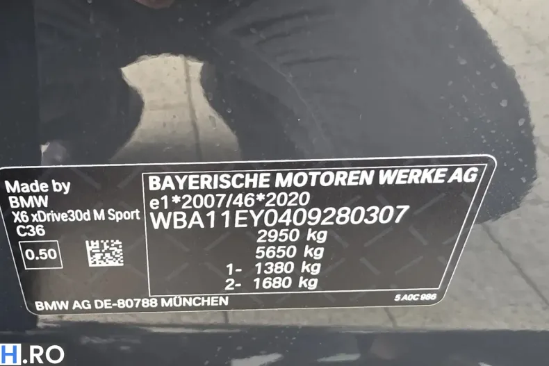 BMW X6 (Seria X) din 2025 cu 11 km - oferta BMW238922 - foto 11