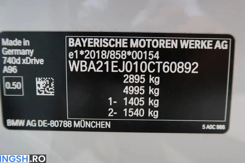 BMW 740d (Seria 7) din 2024 cu 27.042 km - oferta BMW239434 - foto 34