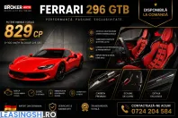 Ferrari 296 GTB din 2023 cu 12.500 km - oferta FER239598 - foto 1
