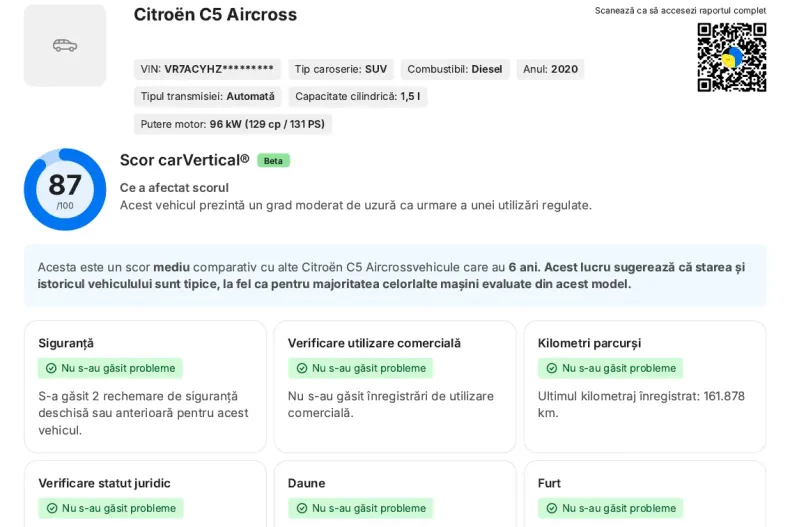 Citroën C5 Aircross din 2020 cu 165.000 km - oferta CIT239613 - foto 27
