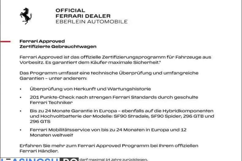 Ferrari SF90 din 2023 cu 3.700 km - oferta FER239992 - foto 25