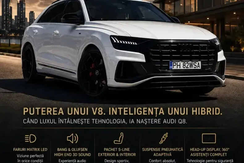 Audi Q8 din 2021 cu 130.850 km - oferta AUD240476 - foto 1
