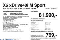 BMW X6 (Seria X) din 2025 cu 25.799 km - oferta BMW240976 - foto 4
