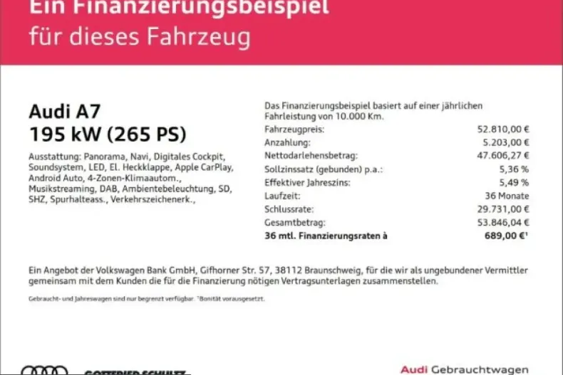 Audi A7 din 2023 cu 28.512 km - oferta AUD241476 - foto 10