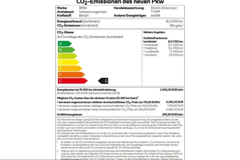 BMW M440 (Seria 4) din 2025 cu 19.800 km - oferta BMW241537 - foto 2
