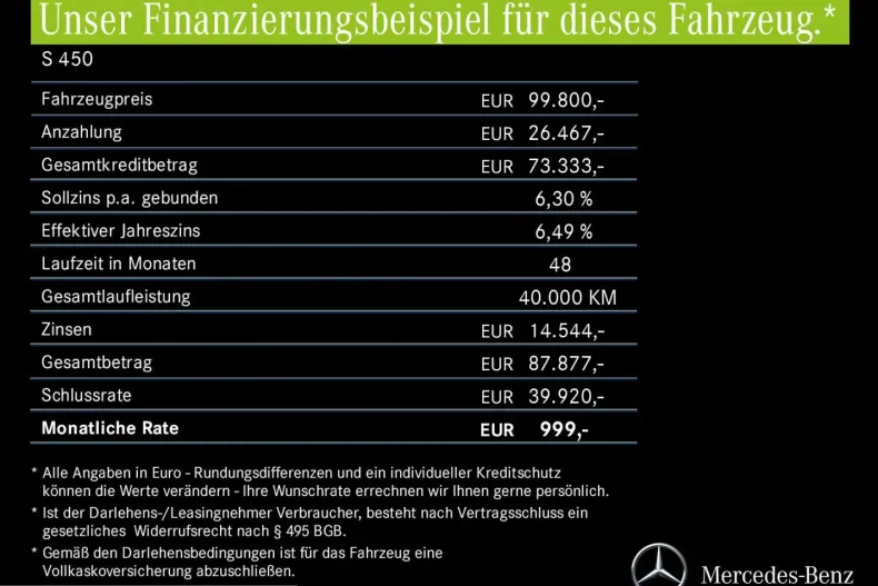 Mercedes-Benz S 450 (Clasa S) din 2025 cu 28.552 km - oferta MER241661 - foto 30