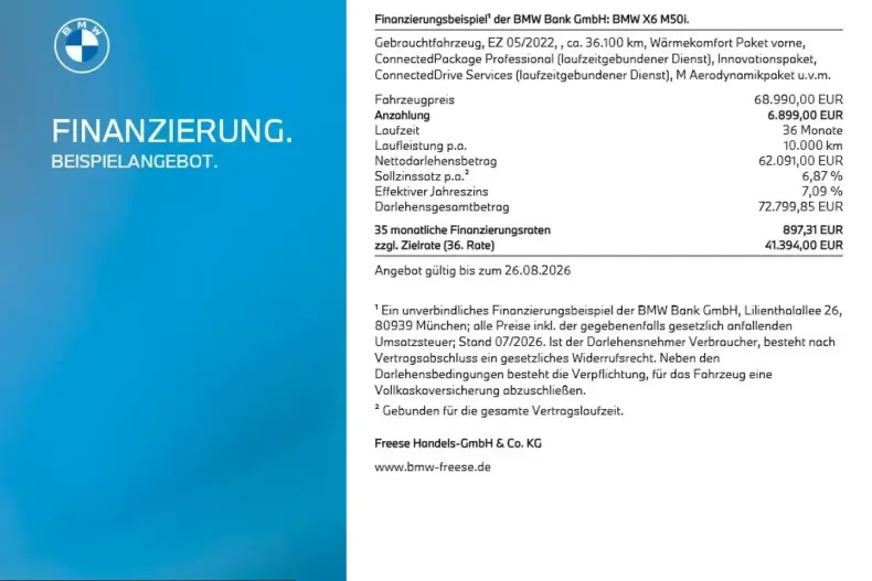 BMW X6 (Seria X) din 2022 cu 36.170 km - oferta BMW241804 - foto 23