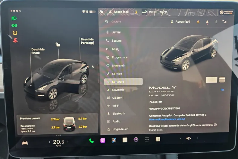 Tesla Model Y din 2023 cu 73.600 km - oferta TES242244 - foto 16