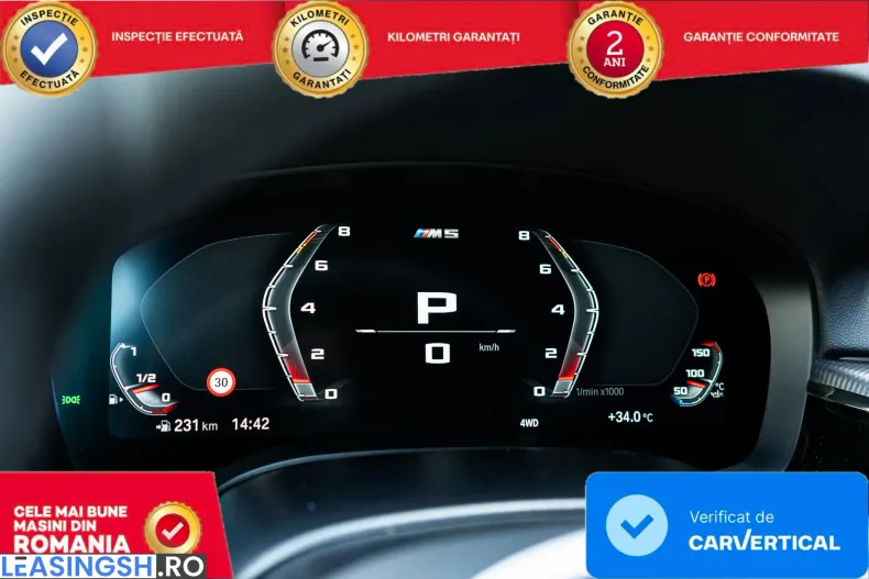 BMW M5 (Seria 5) din 2022 cu 77.000 km - oferta BMW243498 - foto 14