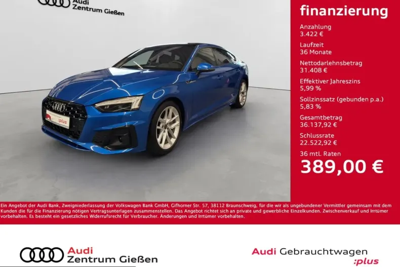 Audi A5 din 2022 cu 93.000 km - oferta AUD244749 - foto 2