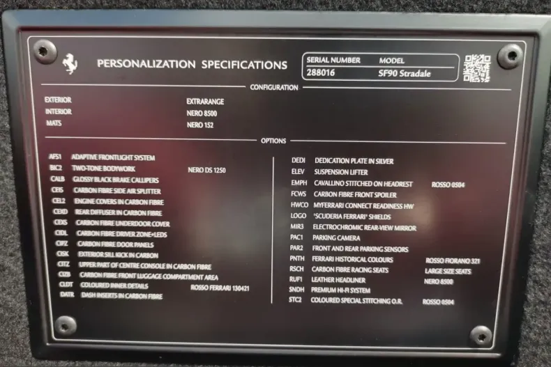 Ferrari SF90 din 2023 cu 25.000 km - oferta FER245025 - foto 50