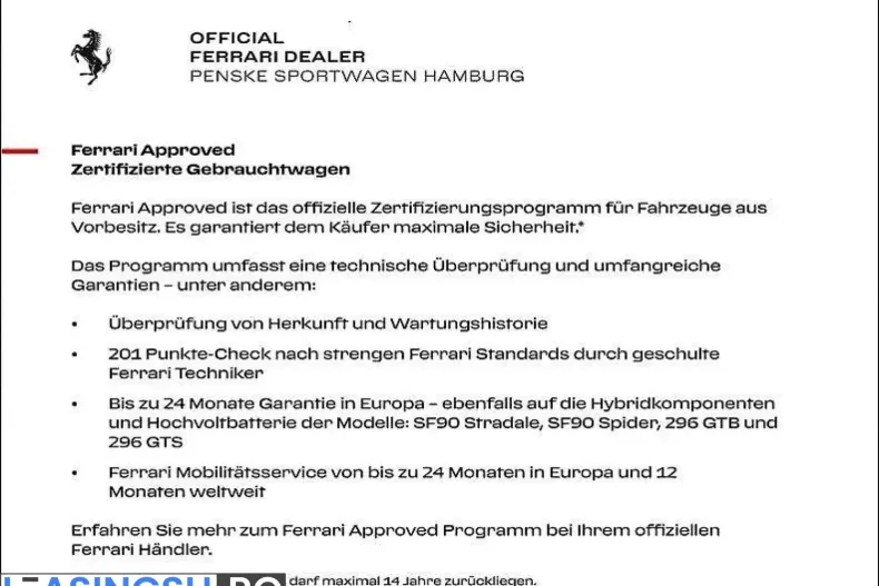 Ferrari 812 din 2021 cu 18.125 km - oferta FER245046 - foto 23