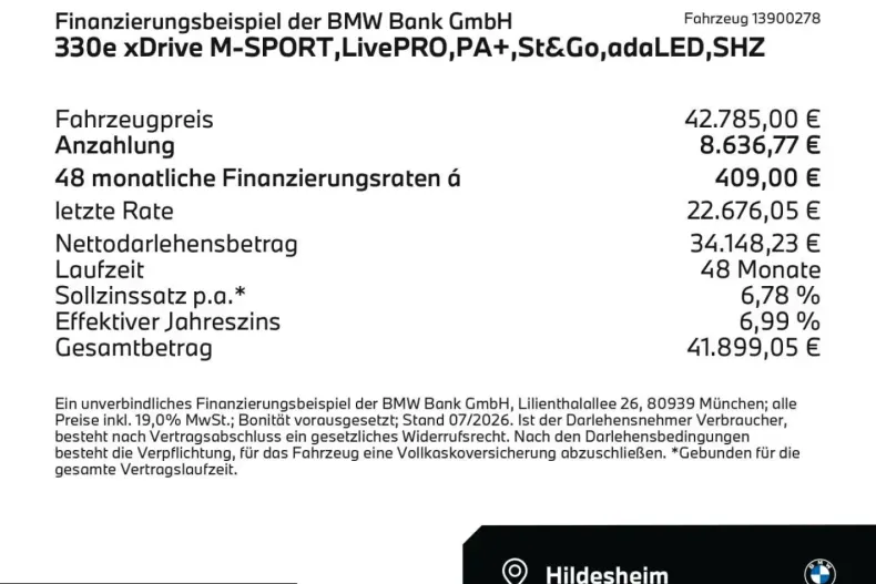 BMW 330 (Seria 3) din 2025 cu 26.513 km - oferta BMW245077 - foto 2