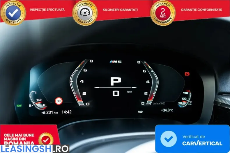 BMW M5 (Seria 5) din 2022 cu 77.000 km - oferta BMW245388 - foto 6