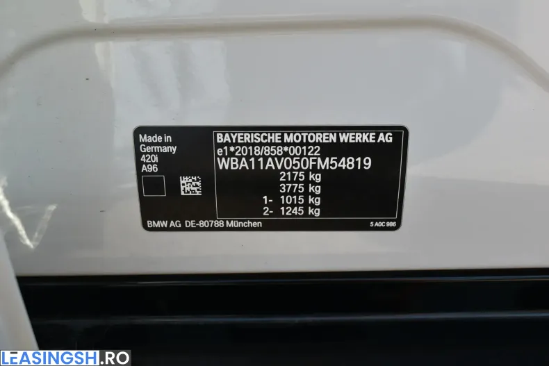 BMW 420 (Seria 4) din 2022 cu 53.495 km - oferta BMW246729 - foto 10