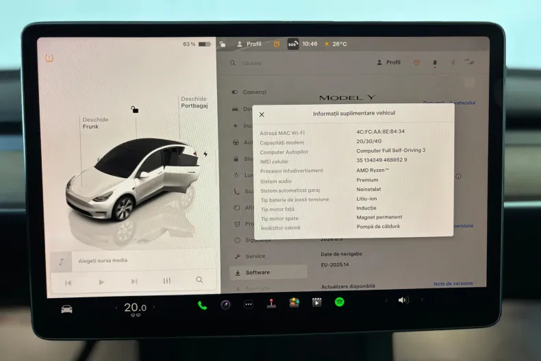 Tesla Model Y din 2023 cu 73.800 km - oferta TES246739 - foto 15