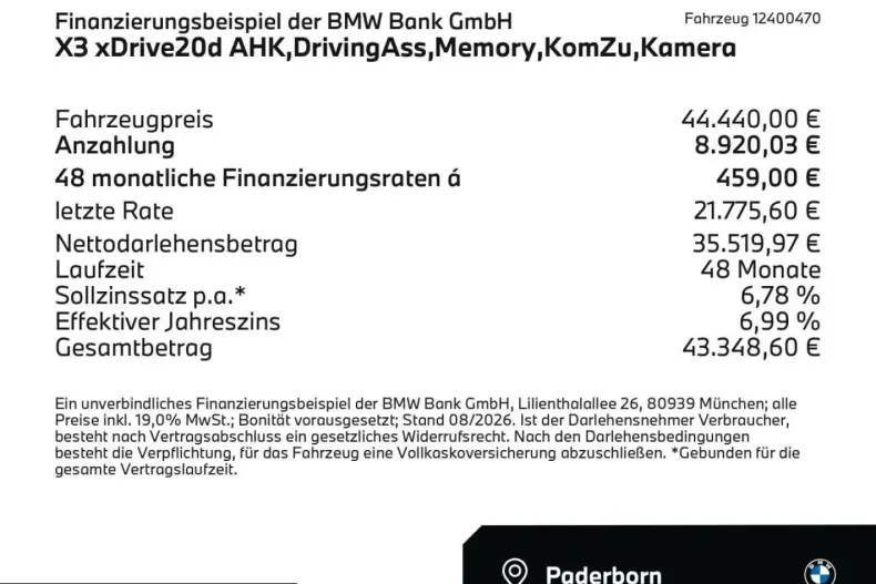 BMW X3 (Seria X) din 2025 cu 11.167 km - oferta BMW247969 - foto 2