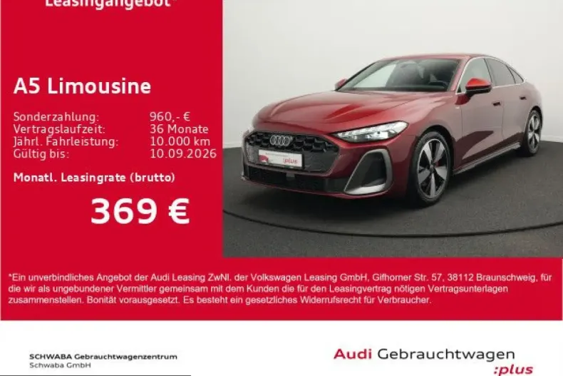 Audi A5 din 2025 cu 7.300 km - oferta AUD248540 - foto 2