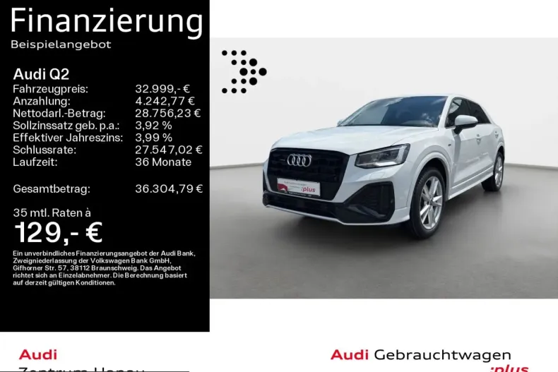 Audi Q2 din 2025 cu 9.800 km - oferta AUD248574 - foto 1
