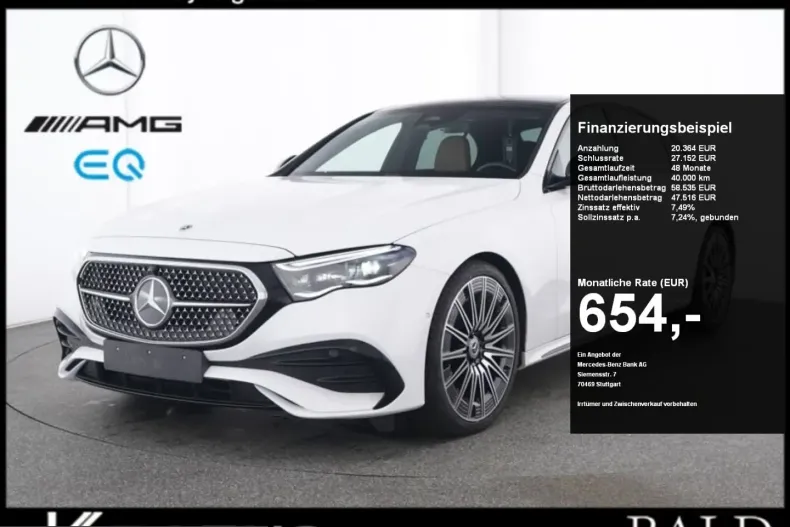 Mercedes-Benz E 450 (Clasa E) din 2025 cu 10.949 km - oferta MER248584 - foto 1