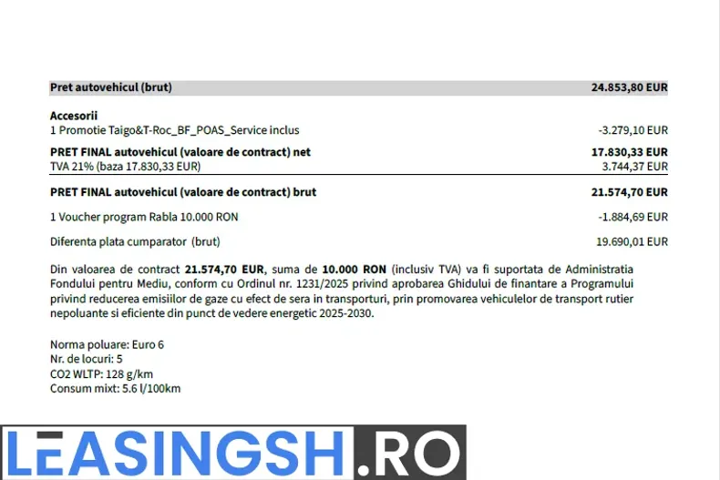 Volkswagen Taigo din 2026 cu 5 km - oferta VOL248748 - foto 11