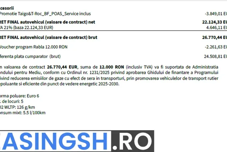 Volkswagen T-Roc din 2026 cu 5 km - oferta VOL248750 - foto 9