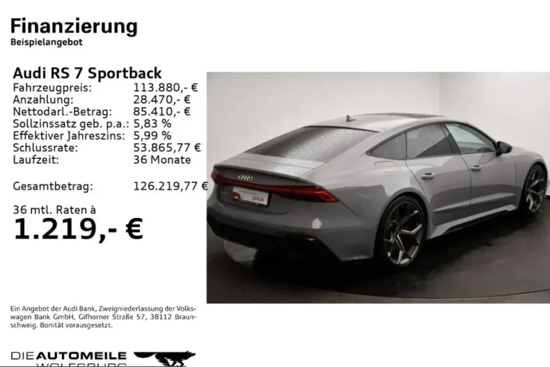 Audi RS7 din 2023 cu 23.500 km - oferta AUD249432 - foto 2