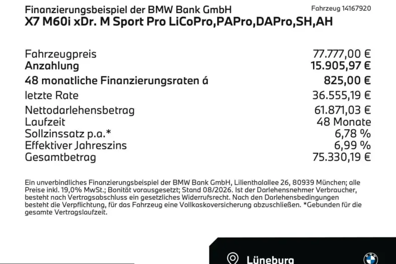 BMW X7 (Seria X) din 2023 cu 77.843 km - oferta BMW249437 - foto 2