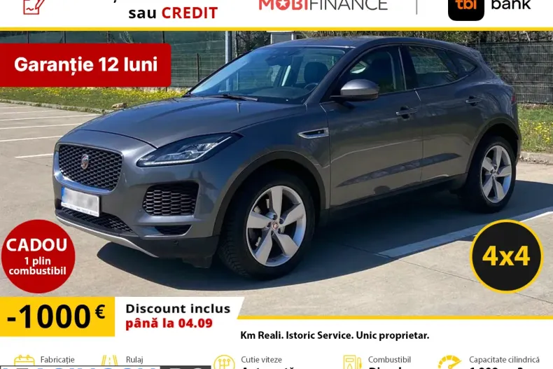 Jaguar E-Pace din 2020 cu 95.700 km - oferta JAG249807 - foto 1